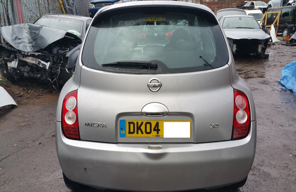 disassembly Nissan Micra Micra (K12), Hatchback, 2003 / 2010 1.2