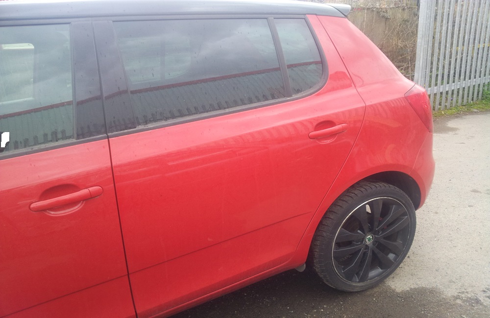 Skoda Fabia VRS DSG Door passenger side rear