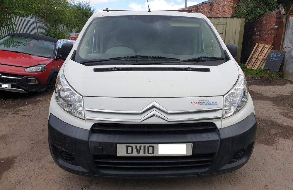 Citroen Dispatch Van SWB breaking parts spares 1.6 HDI MK2 2007-2012 White