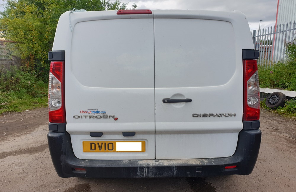 Citroen Dispatch Van SWB breaking parts spares 1.6 HDI MK2 2007-2012 White