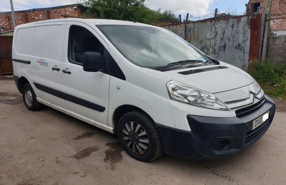 Citroen Dispatch Van SWB breaking parts spares 1.6 HDI MK2 2007-2012 White