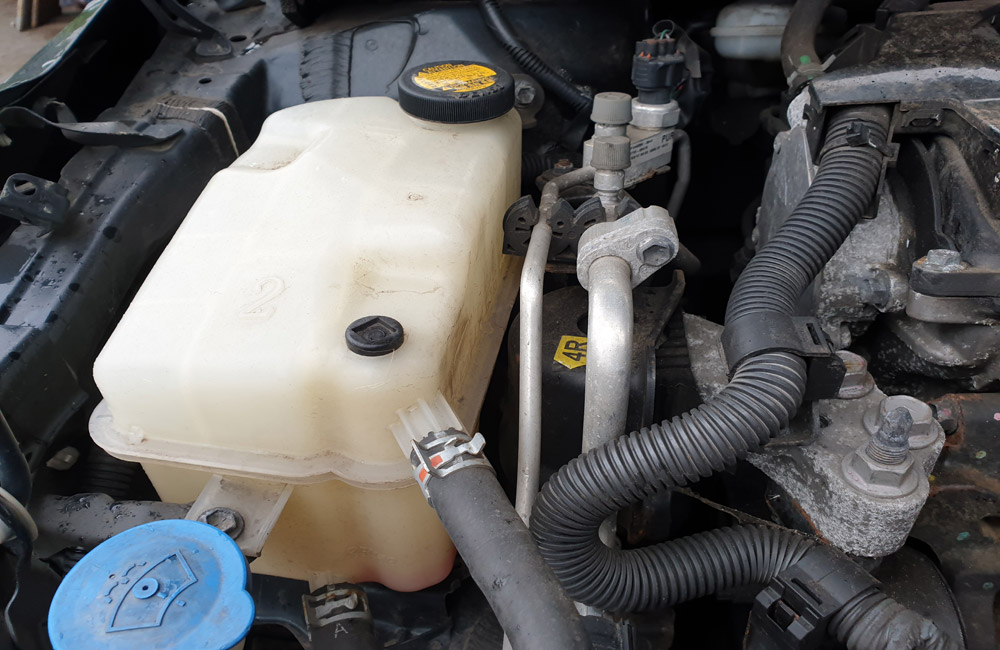 Toyota Avensis T4 D4D Expansion tank
