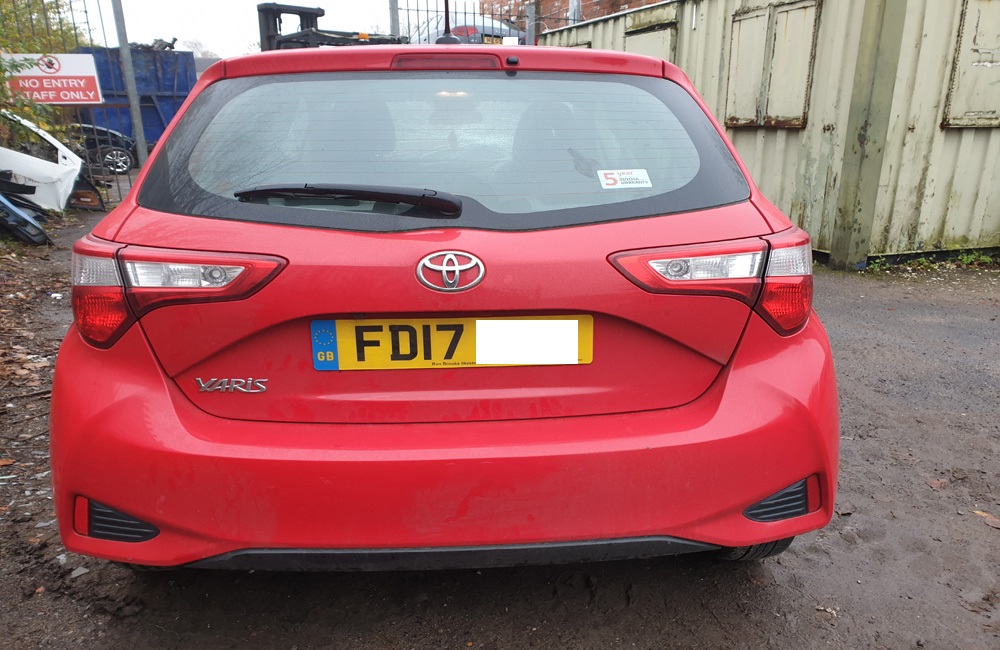 Toyota Yaris MK3 Breaking Spares Parts 2017-2021 1.5 Petrol Icon Tech