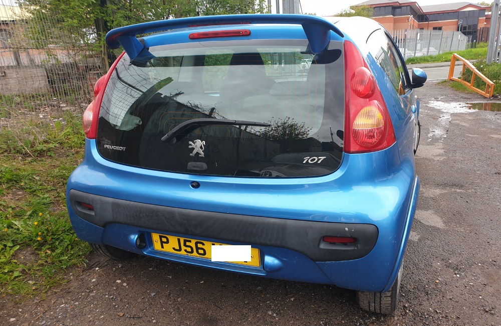 Peugeot 107 MK1 Breaking Spares Parts Urban Blue KMN 2005-2012