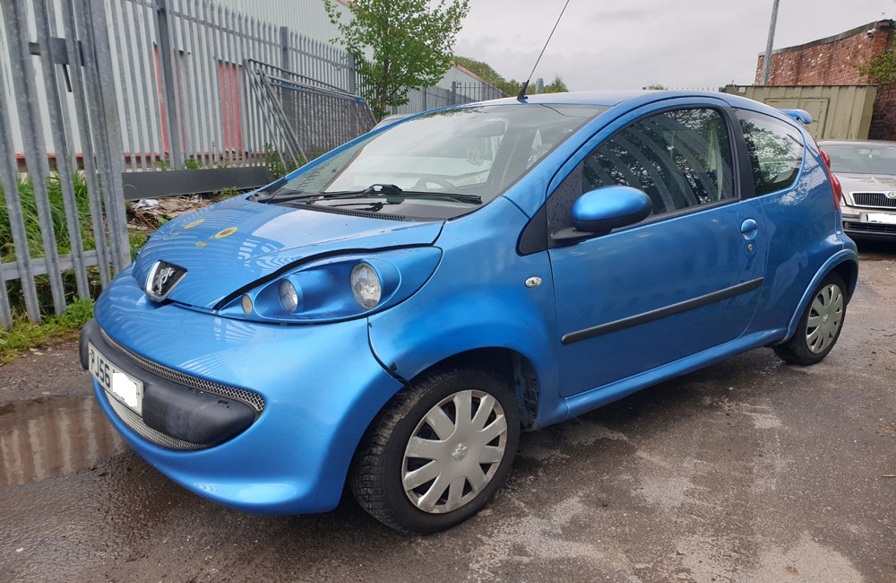 Peugeot 107 MK1 Breaking Spares Parts Urban Blue KMN 2005-2012