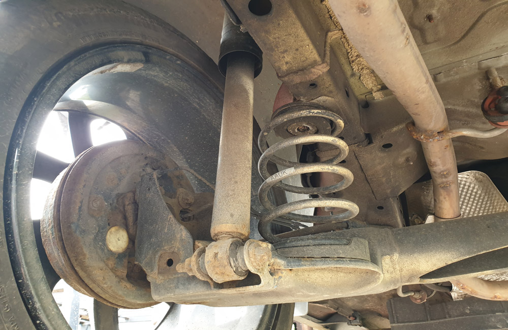 Vauxhall Adam Rocks Air Axle beam