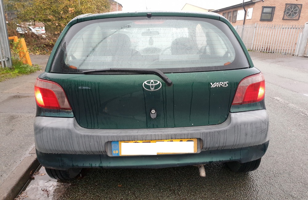 Toyota Yaris GS breaking spares parts 1999-2006 Green 6R4