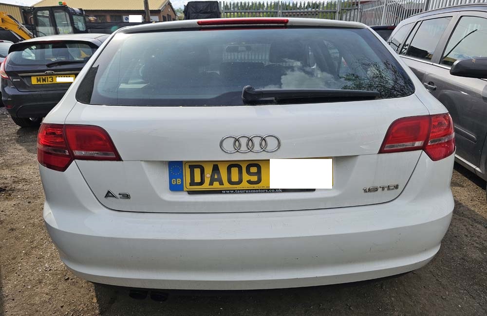 Audi A3 TDI E Sport Tailgate