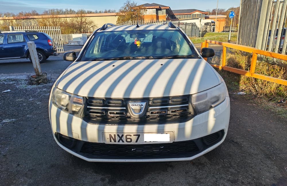 Dacia Logan MCV Estate 2016-2020 Breaking For Parts Spares White DV369 DCI