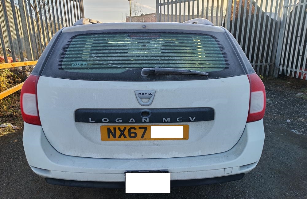 Dacia Logan MCV Estate 2016-2020 Breaking For Parts Spares White DV369 DCI