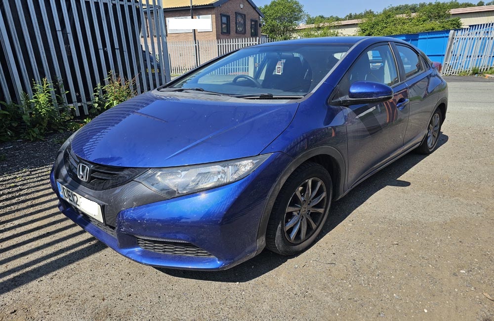 Honda Civic MK9 2012-2015 Breaking Spares Parts Blue 1.8 Petrol