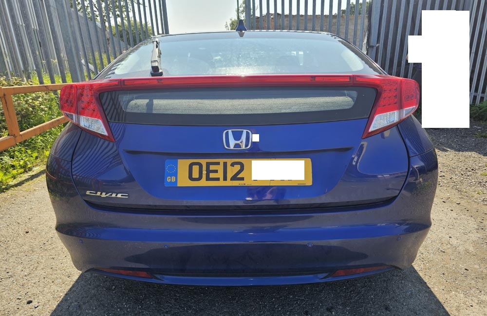 Honda Civic MK9 2012-2015 Breaking Spares Parts Blue 1.8 Petrol