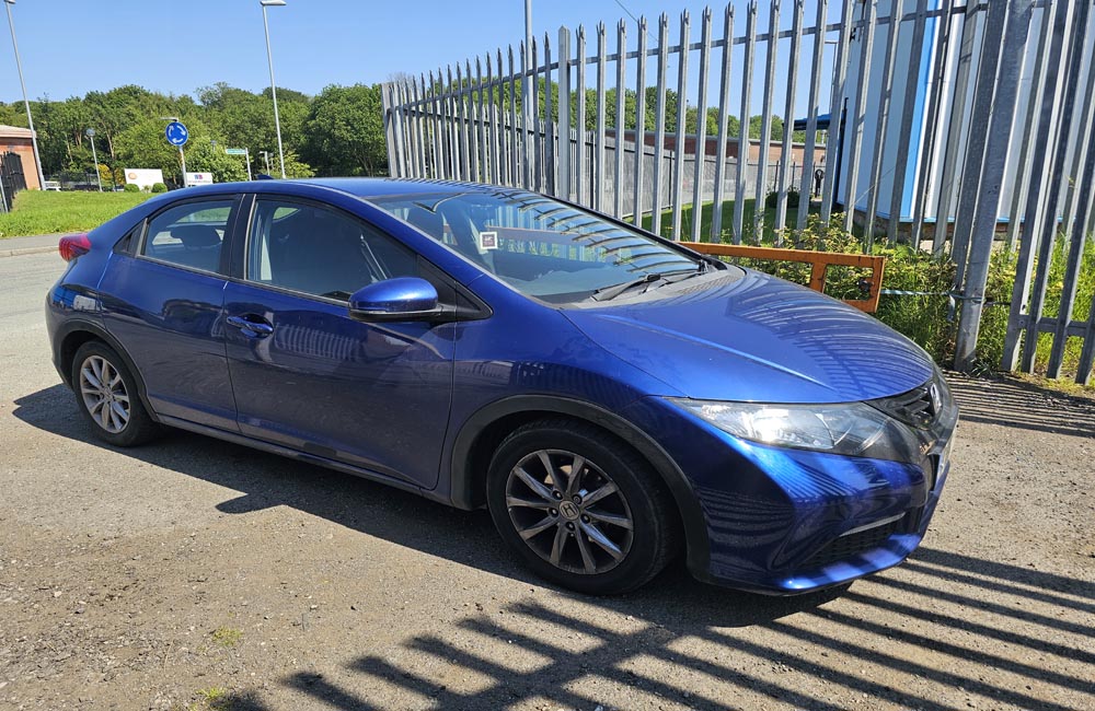 Honda Civic MK9 2012-2015 Breaking Spares Parts Blue 1.8 Petrol