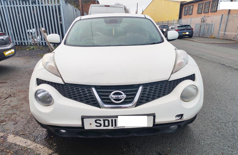 Nissan Juke Tekna Breaking Spares Parts DCI White 2010-2019