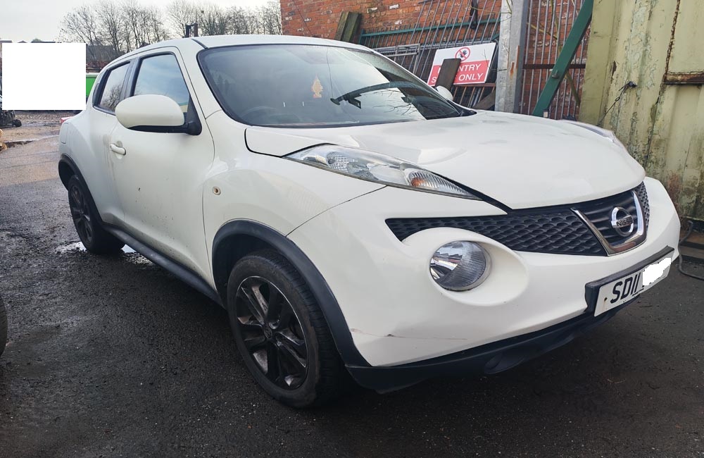 Nissan Juke Tekna Breaking Spares Parts DCI White 2010-2019