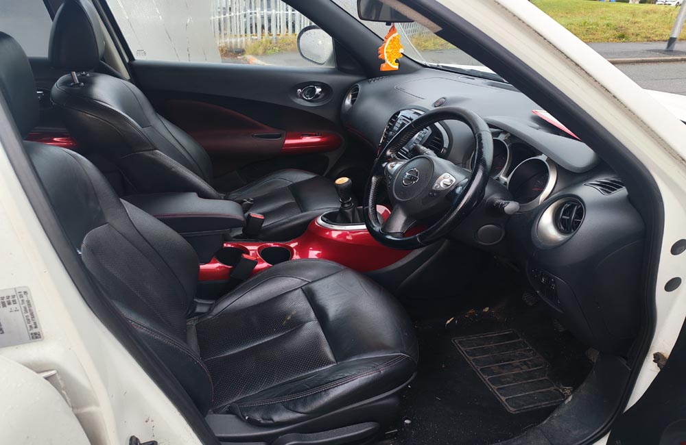 Nissan Juke Tekna Breaking Spares Parts DCI White 2010-2019