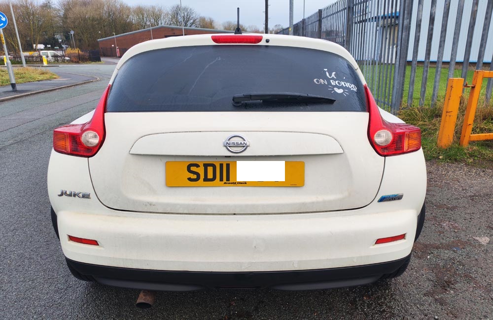 Nissan Juke Tekna Breaking Spares Parts DCI White 2010-2019