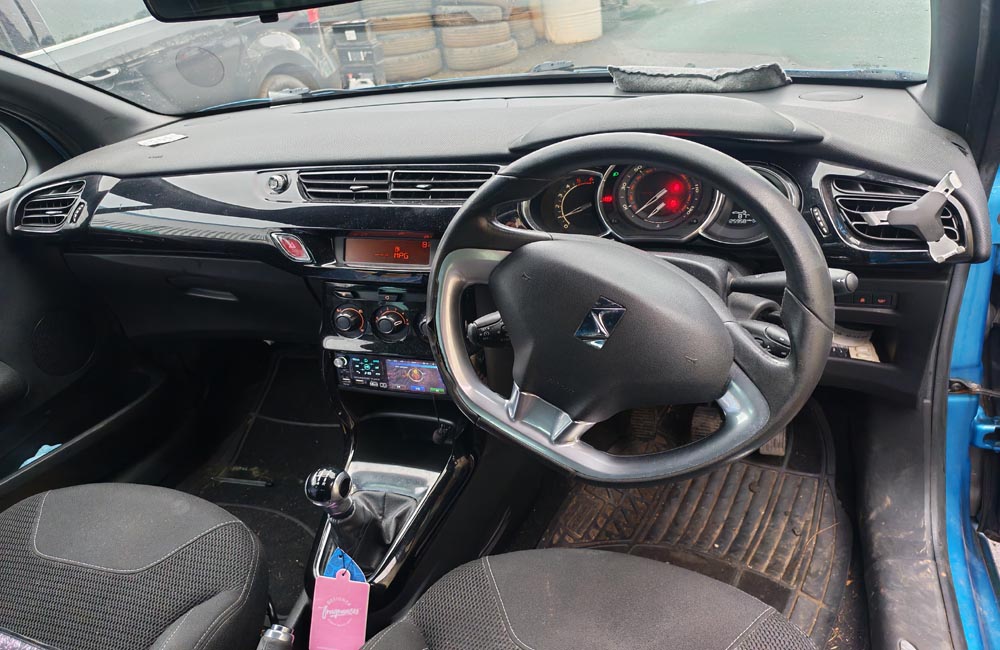 Citroen DS3 MK1 E-HDI Breaking For Parts And Spares Blue