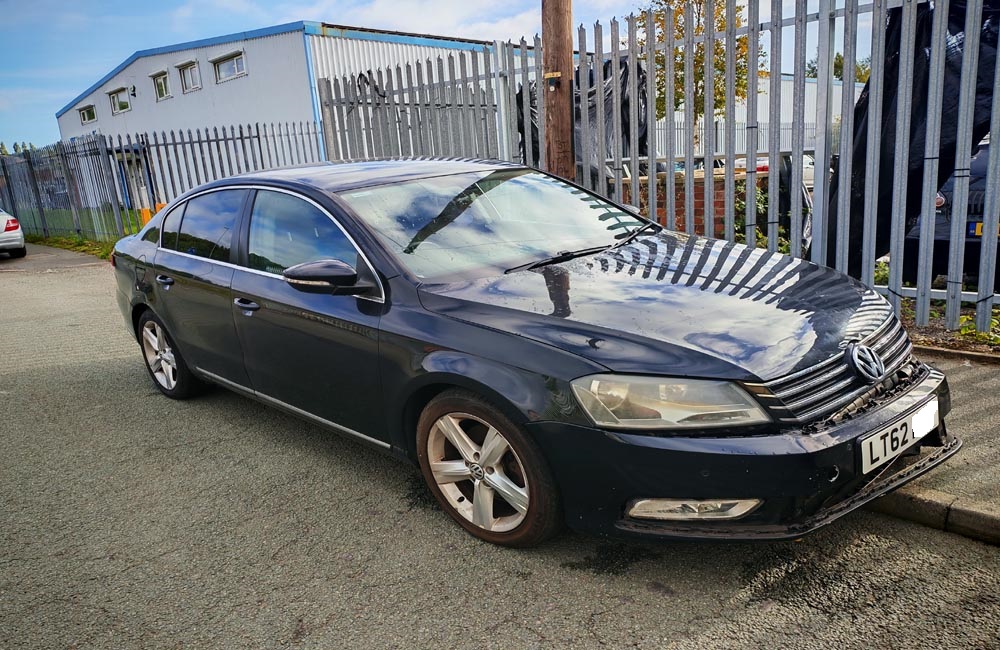 VW Passat B7 Breaking For Parts Spares Black Saloon