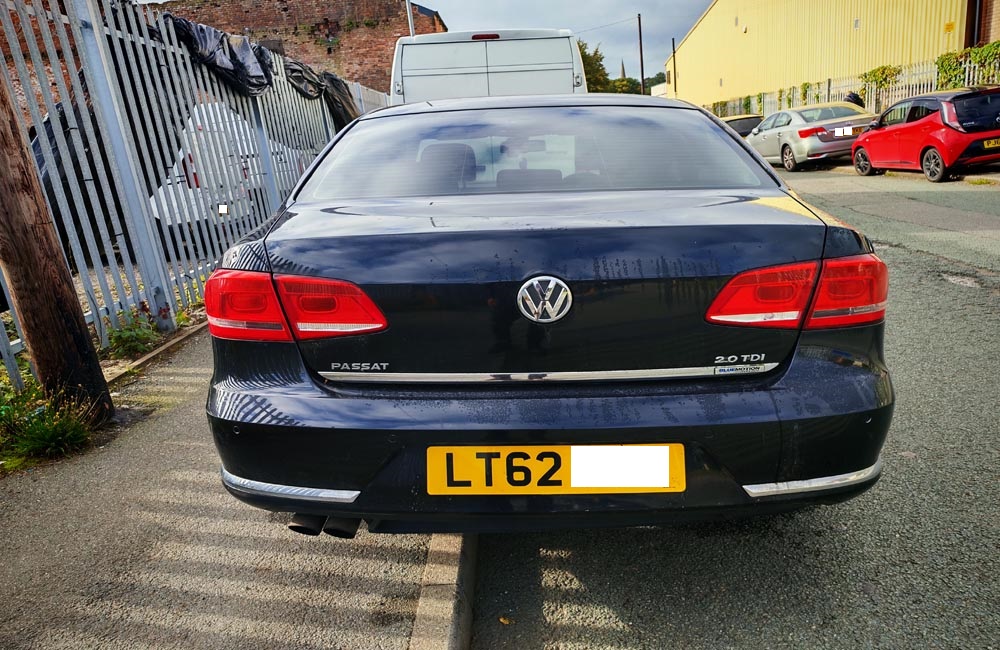 VW Passat B7 Breaking For Parts Spares Black Saloon